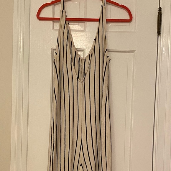 Pull&Bear Stripped Pant Romper - Picture 5 of 5